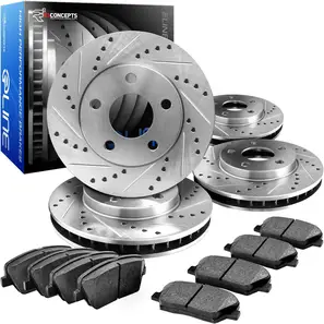 Front Hart Brakes Ceramic Series Brake Pad With Rubber Steel Rubber Shims