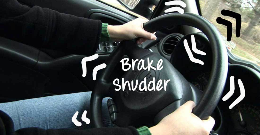 Steering Wheel Shakes When Braking At High Speed [Easy Fix]