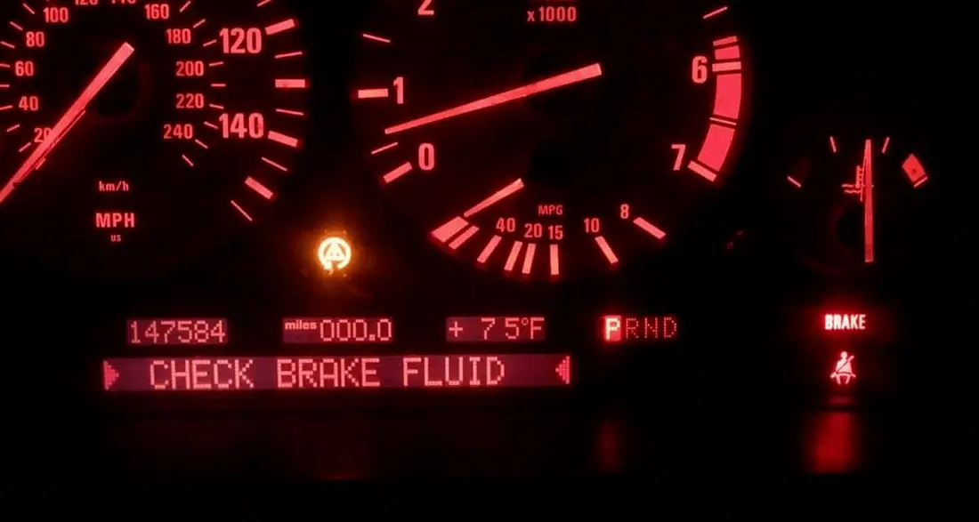 Signs Of Low Brake Fluid Causes, Symptoms, Treatment And Prevention
