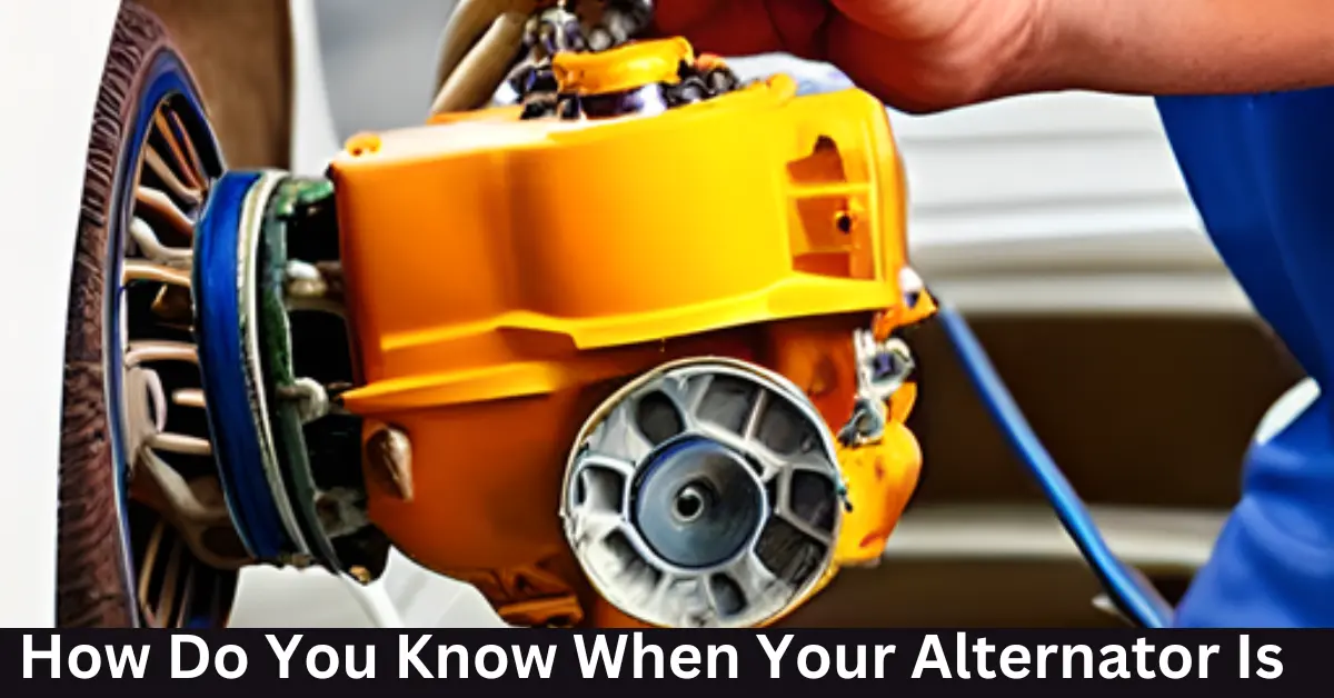 How Do You Know When Your Alternator Is Going Out