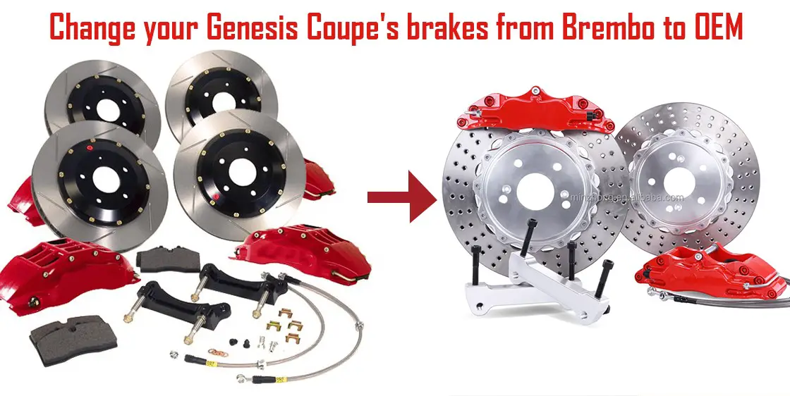 How To Change Your Genesis Coupe’s Brakes From Brembo To OEM