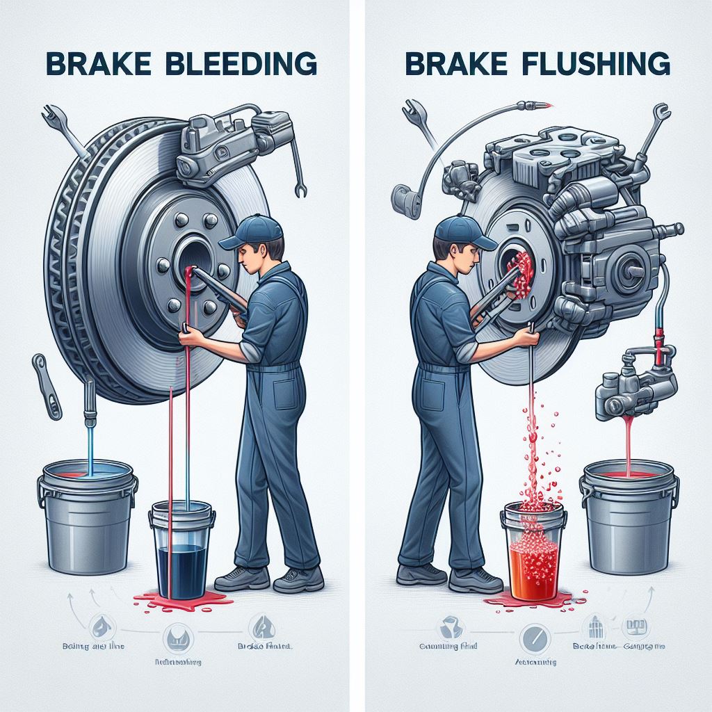 Brake System Bleeding and Flushing for Different Types of Vehicles