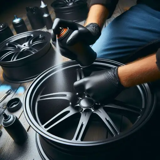 How To Spray Paint Rims Black In 4 Easy Steps