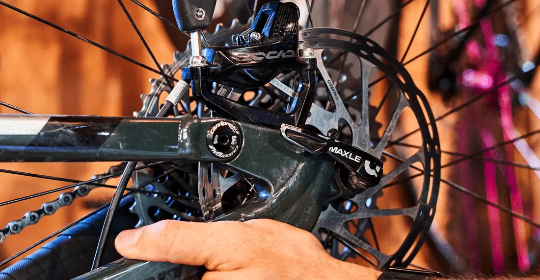 how to loosen brakes on bicycle