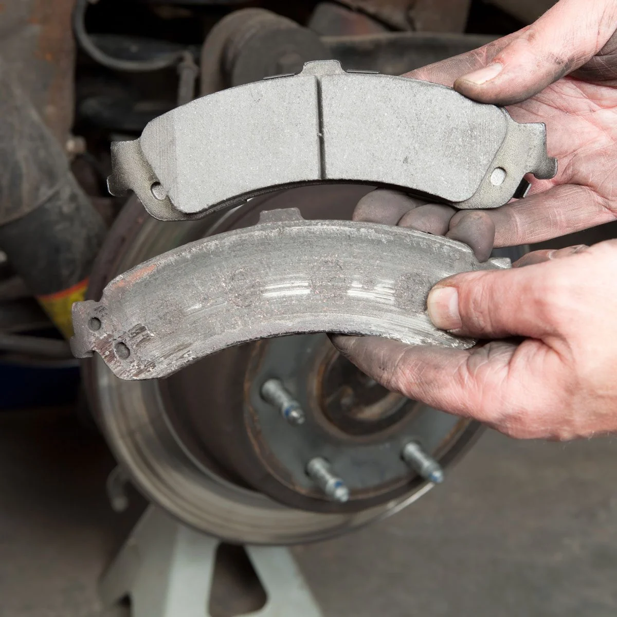 SETTING NEW BRAKE PAD