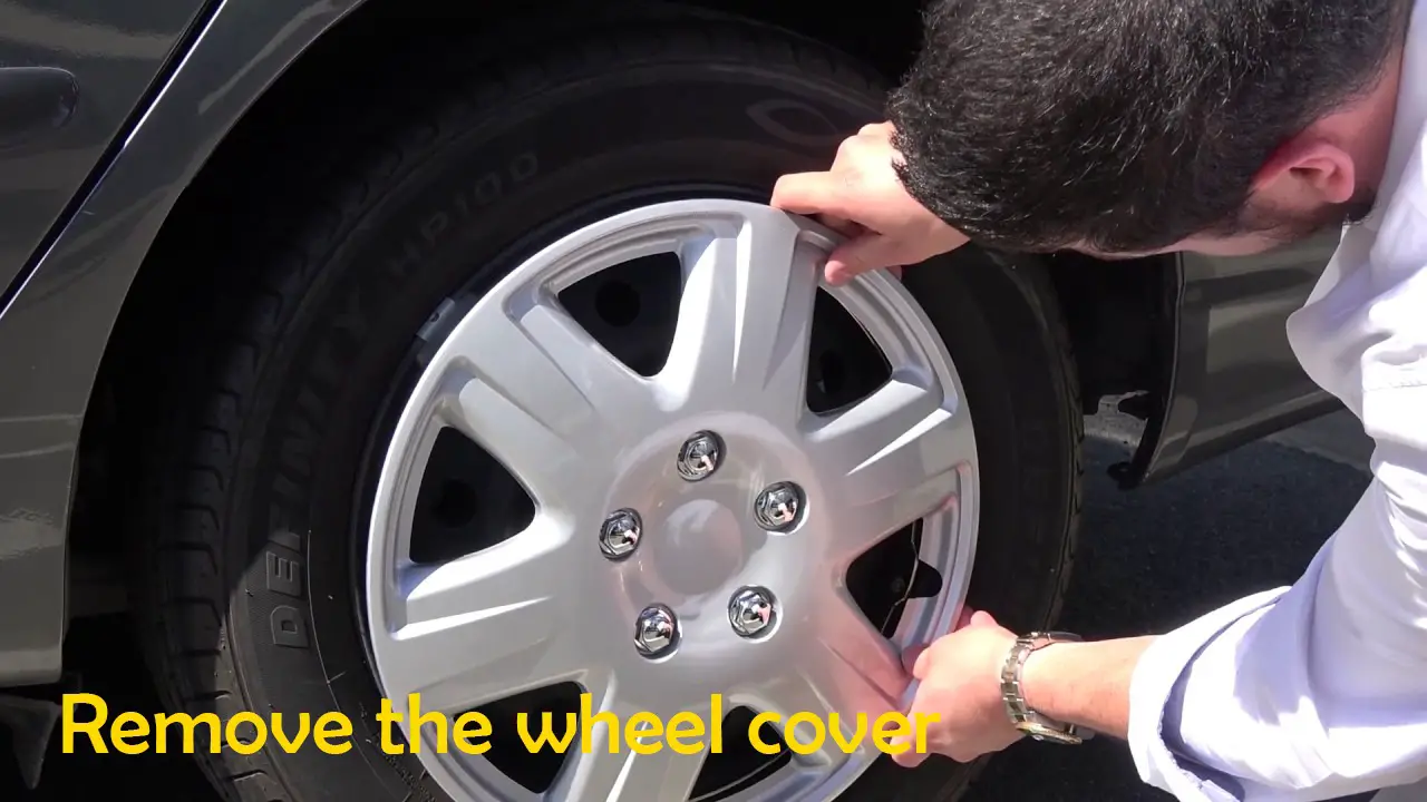 Remove the wheel cover