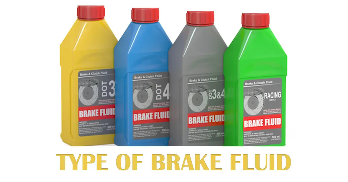 TYPE OF BRAKE FLUID